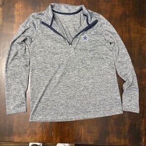 Women’s Dallas cowboys quarter zip pullover